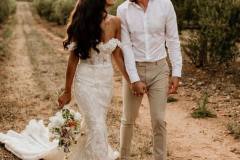 Sarah in Odette by Enzoani - Billie Media Mallorca Wedding Photographer