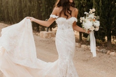 Sarah in Odette by Enzoani - Billie Media Mallorca Wedding Photographer